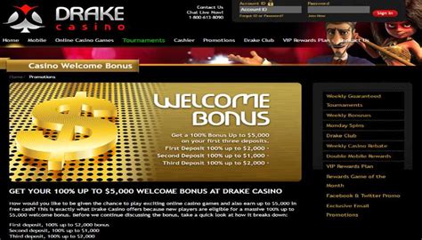 drake casino coupon code - drake casino bonus codes